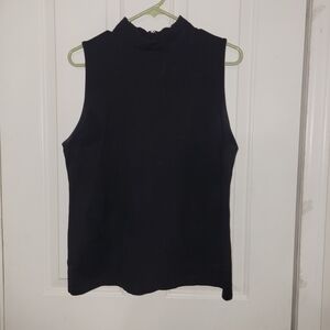 Ann Taylor Factory Midnight Sleeveless Top